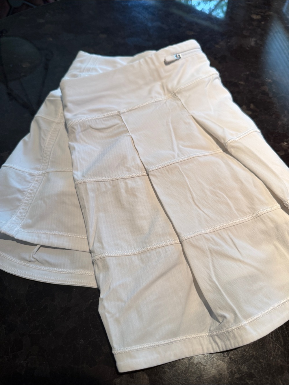 lululemon athletica White Tiered Athletic Skirt